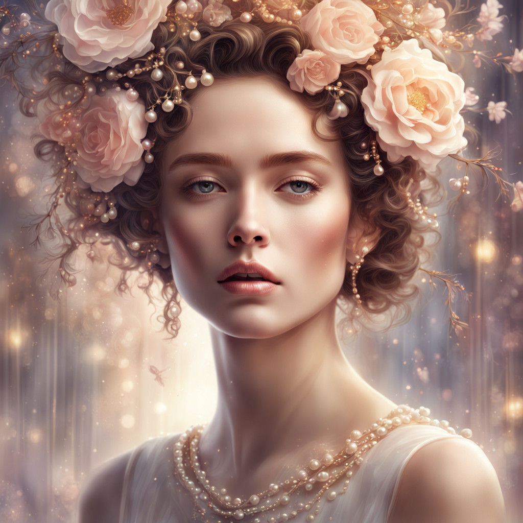 Android Beauty in Soft Focus