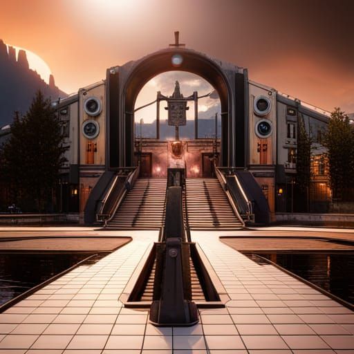 The Ramones: Detailed Matte Painting in 8K