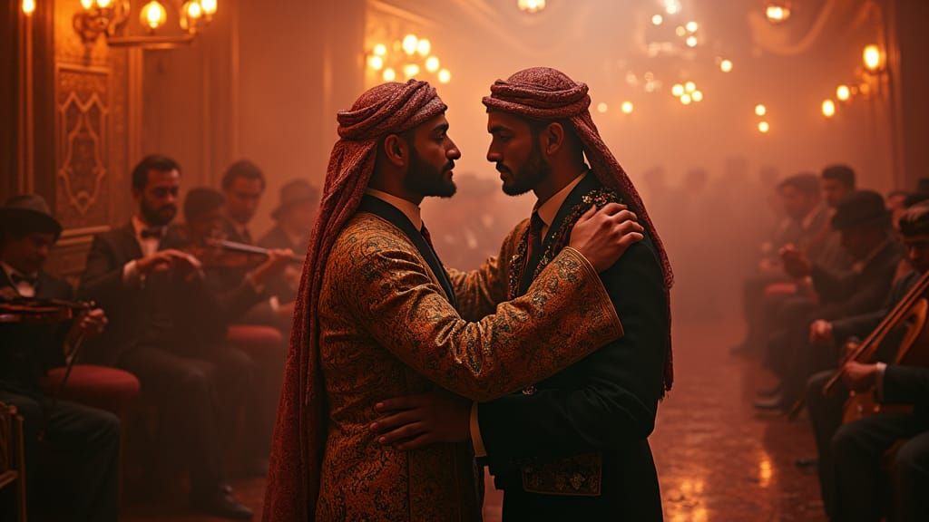 Time Traveling Sheikhs Dance Tango in Buenos Aires