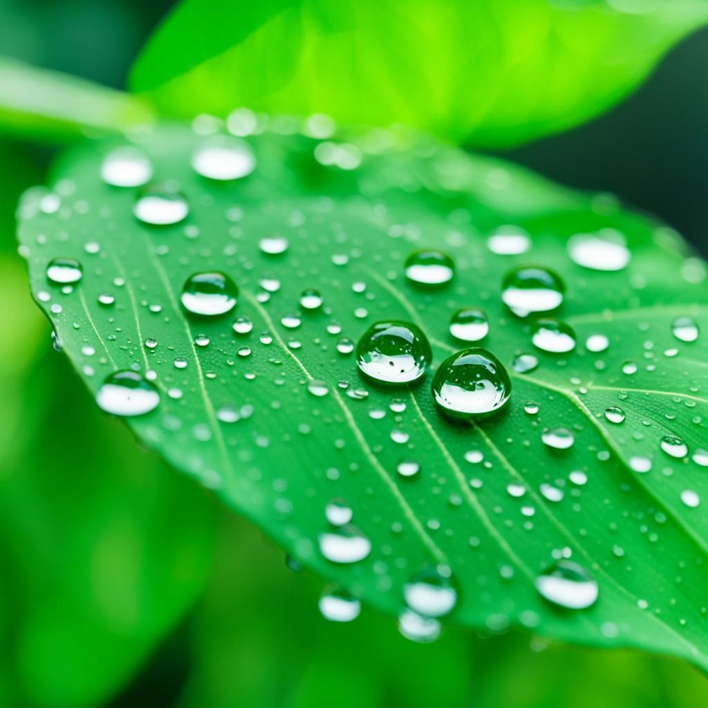 Raindrop Jewel: Professional Macro Photography