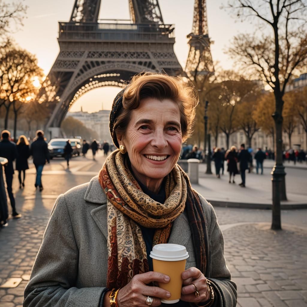 American in Paris: Street Photography Portrait