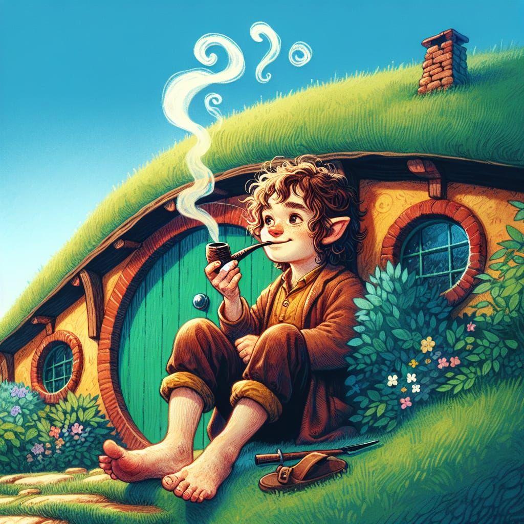 Hobbit Smoking Pipe by Hobbit House