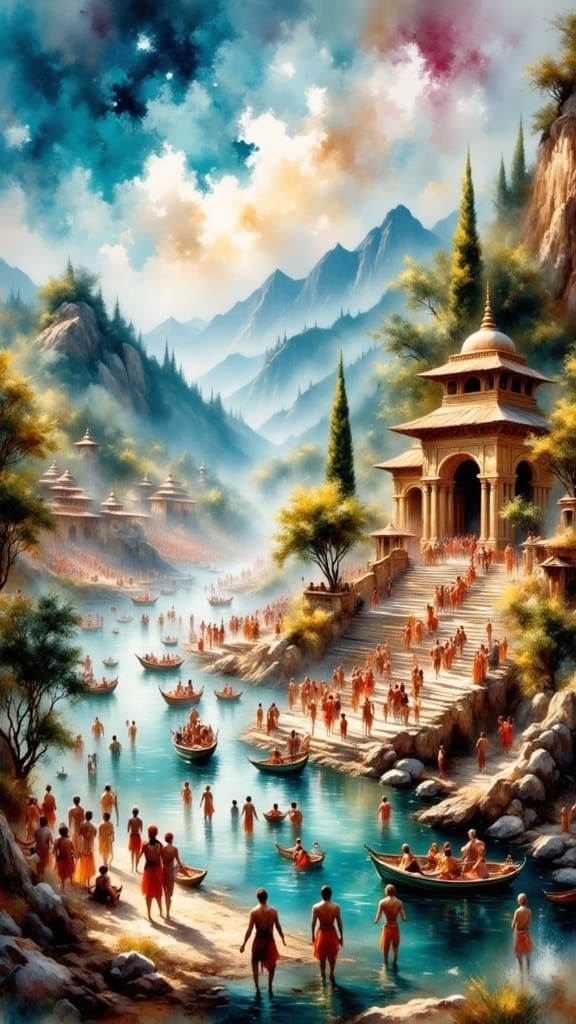 Spiritual Harmony in India's Sacred Landscapes