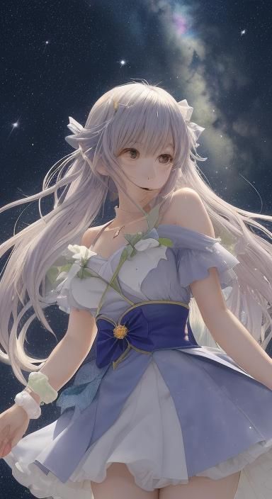 Fantasy Rainbow Stardust Dreamscape in Vibrant Colors