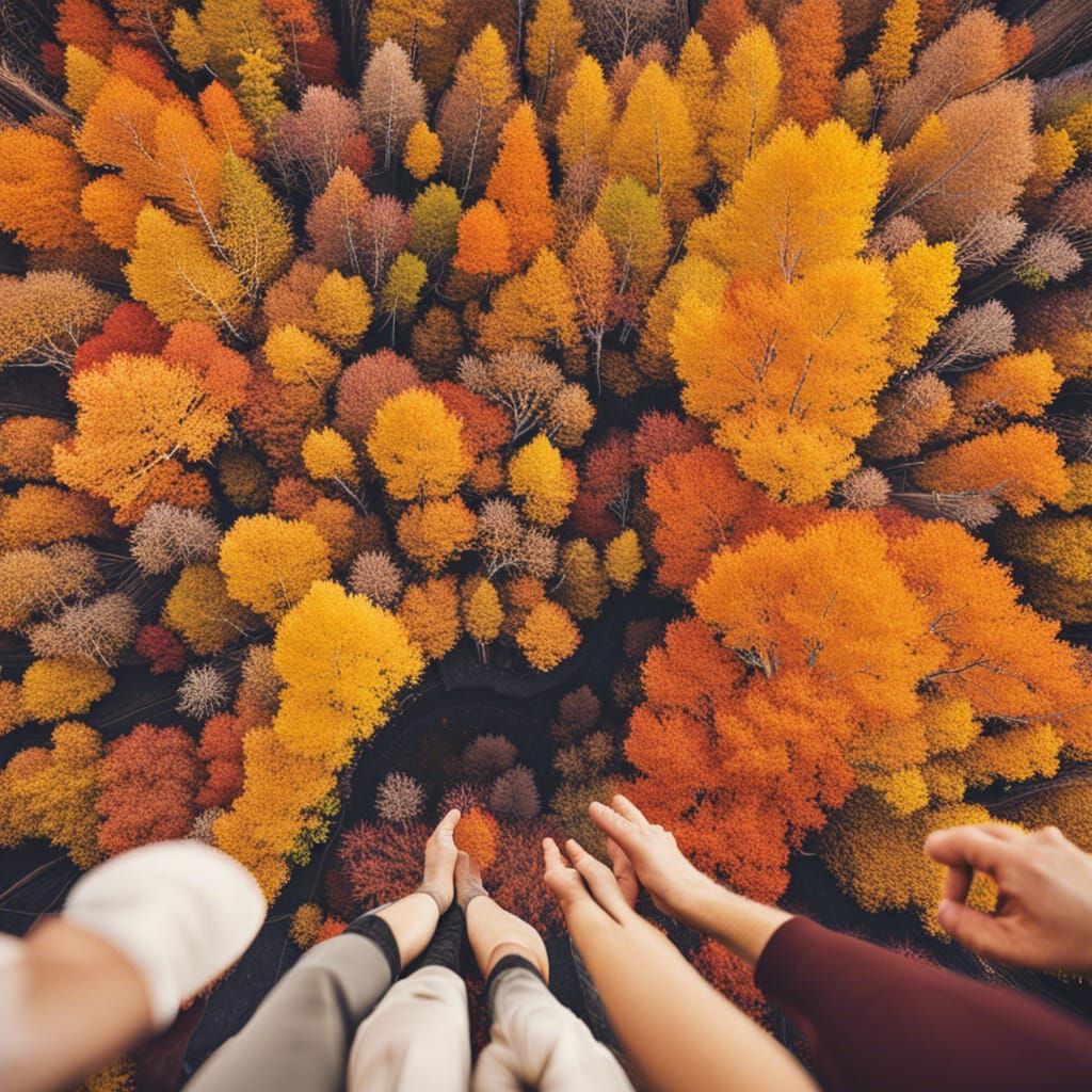 Vibrant Autumnal Scene