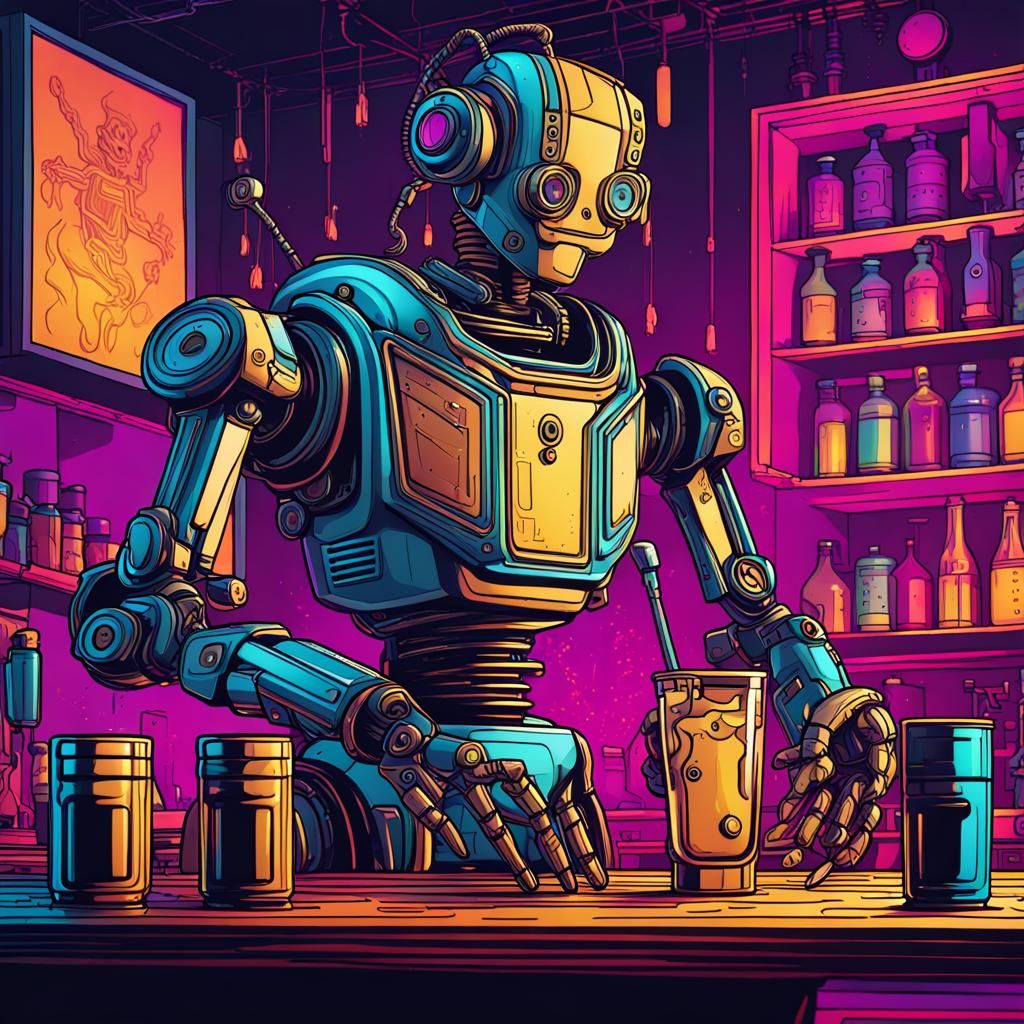 Robot bartender