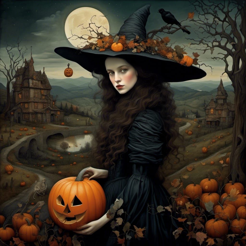 999 Witches for Halloween (Bonus 124)