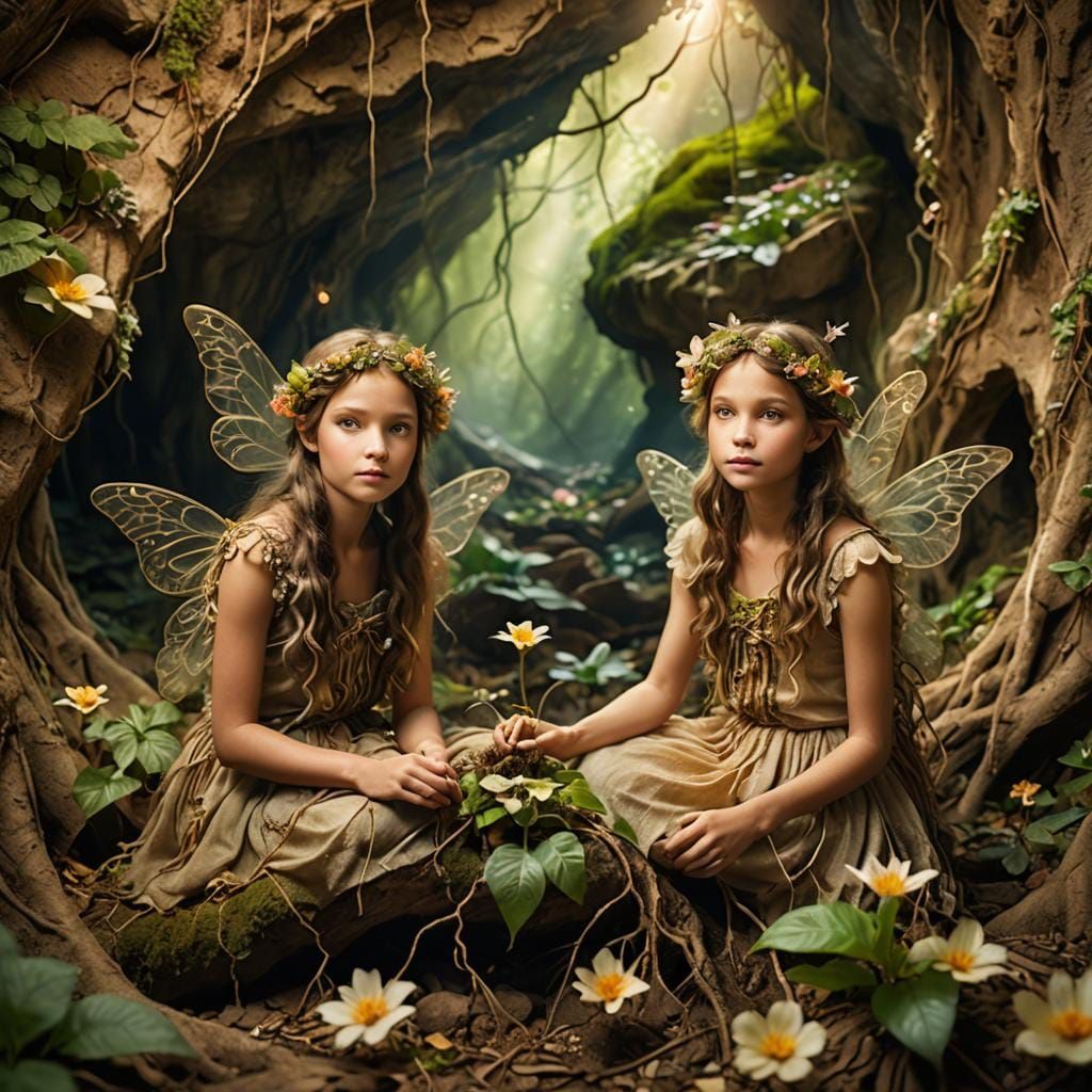 Enchanting Fairies Reconnecting with Earth
