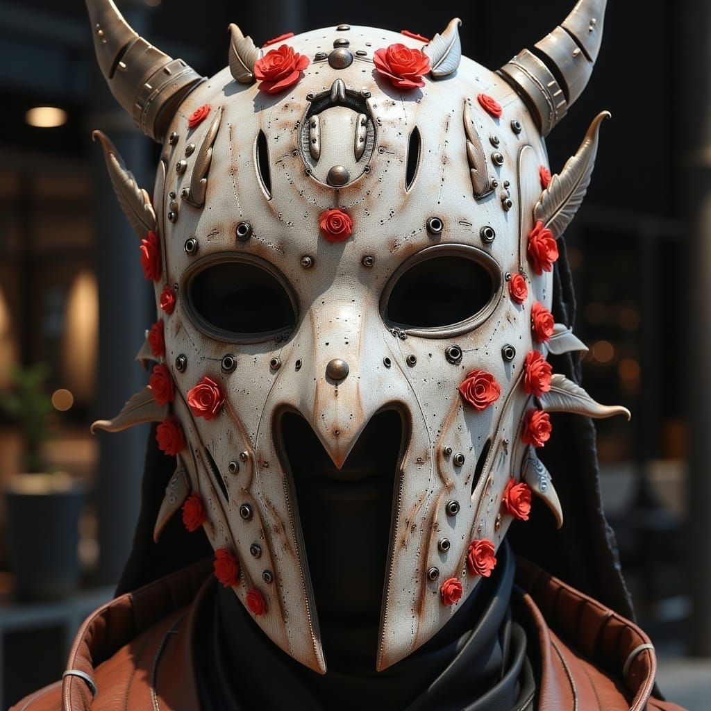 Mask Merging Past and Future in Dramatic Style