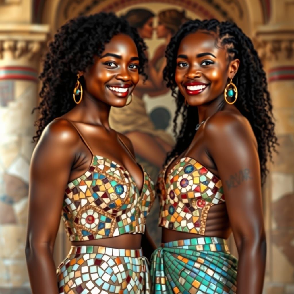 Mosaic Fashion in Ancient Pompeii