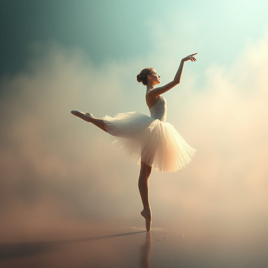 En Pointe in Mystical Haze
