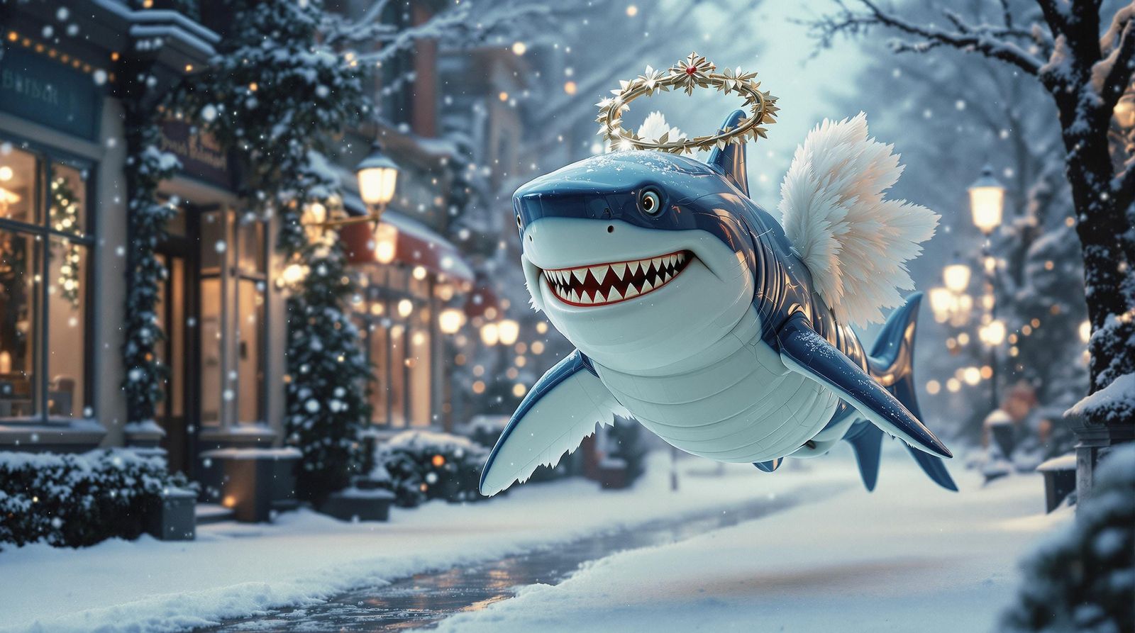 Shark the herald angels sing!