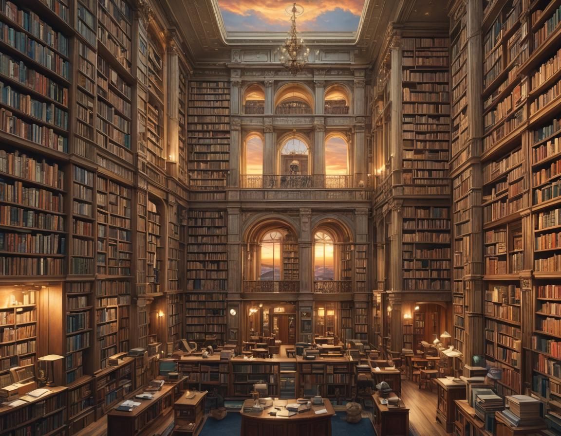 Alexandria Bibliotheca Portrait at Sunset