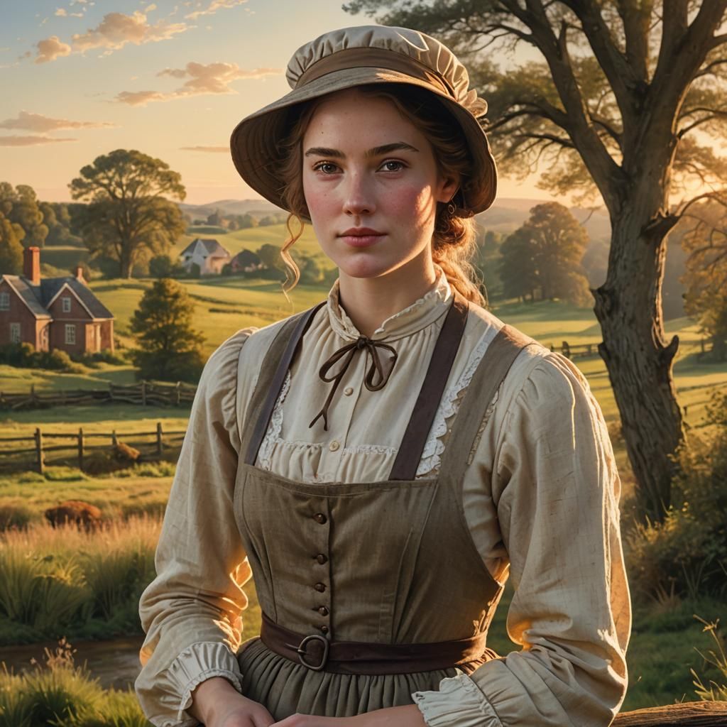 18th Century Portrait of Thankful Alexander