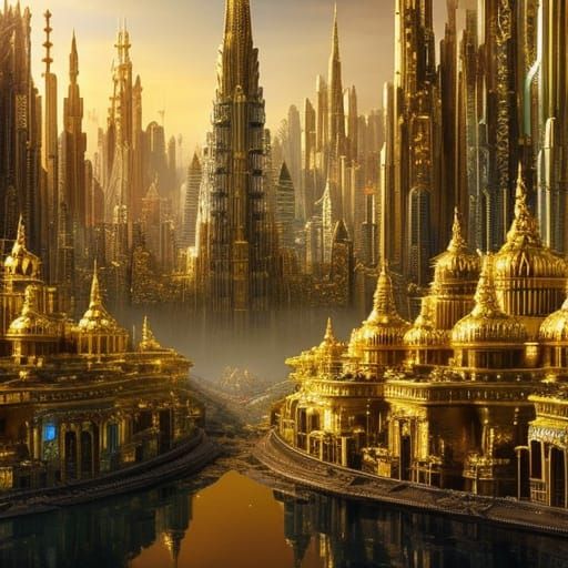 Magnificent Golden city.