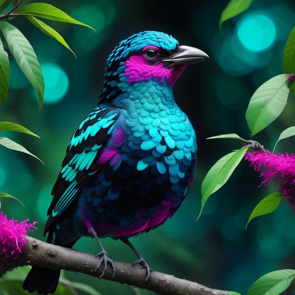 Spangled Cotinga