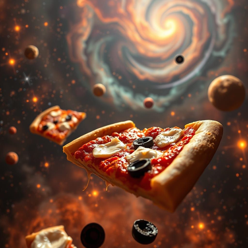 cosmic pizza universe