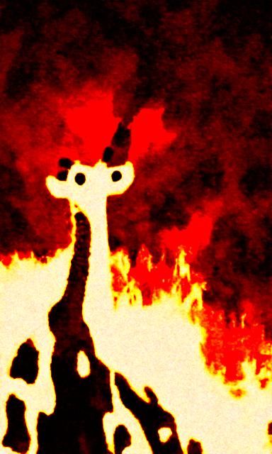 Giraffe's Agonized Scream Echoes Through Hell
