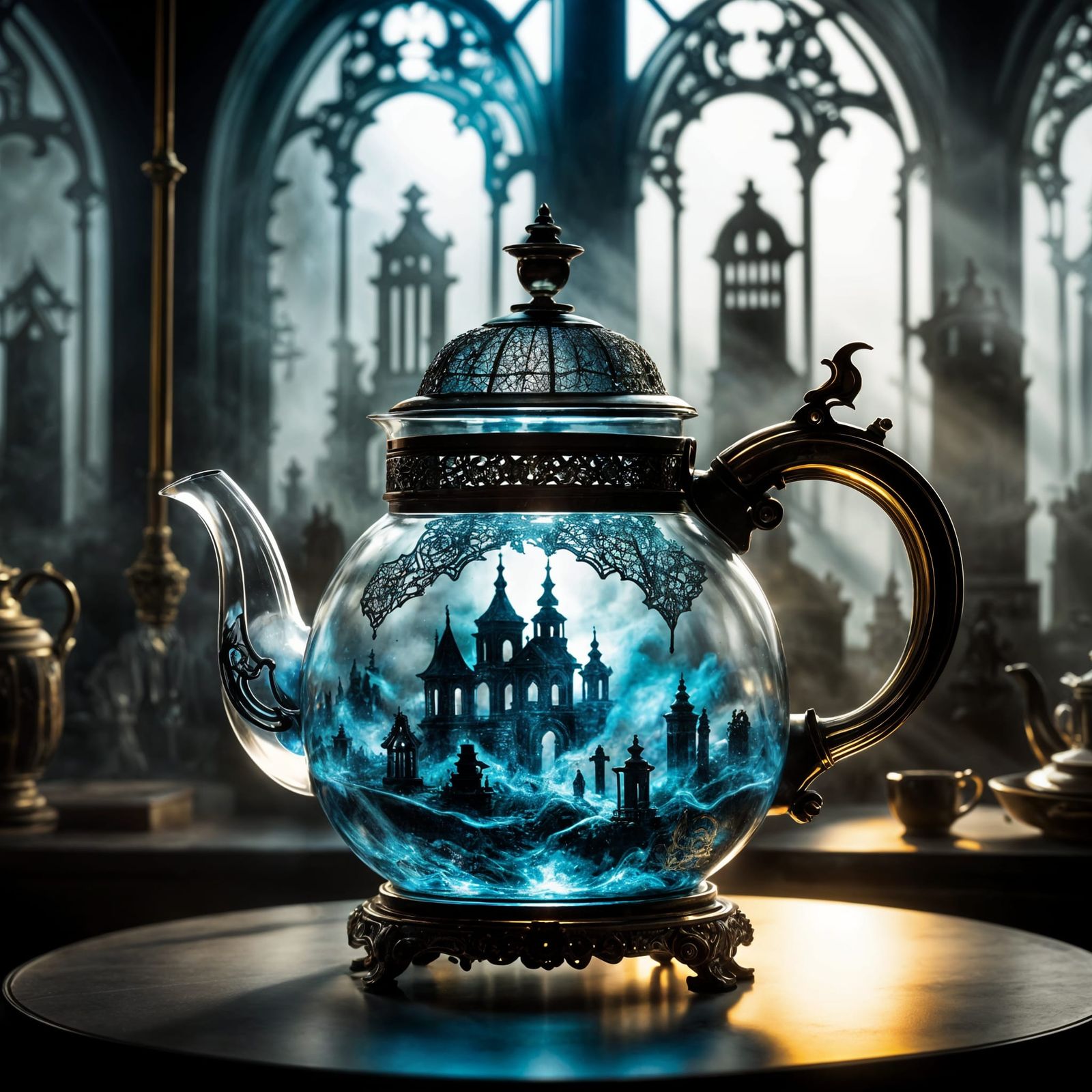 A Spooky Teapot