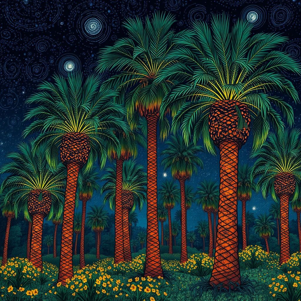 Midnight Palms