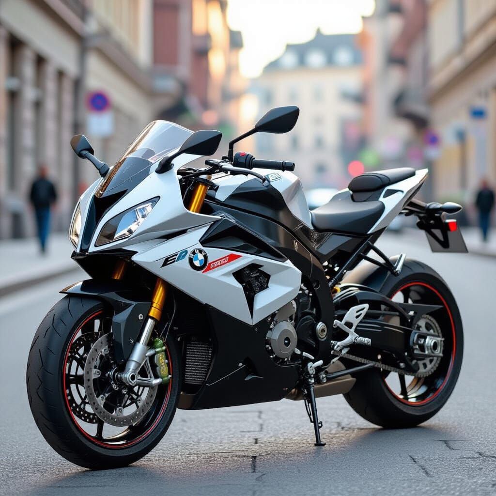 BMW Sports Motorcycle