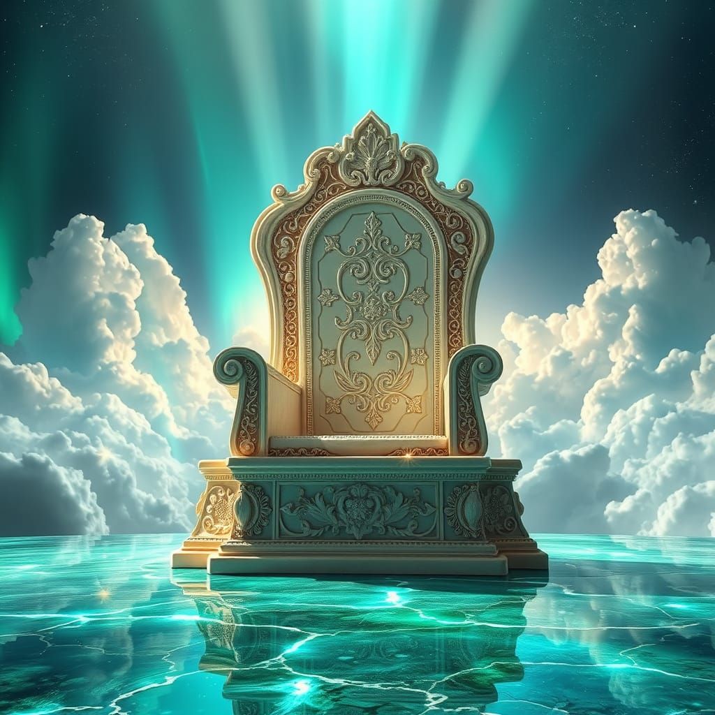 Majestic Throne in Heavenly Realm
