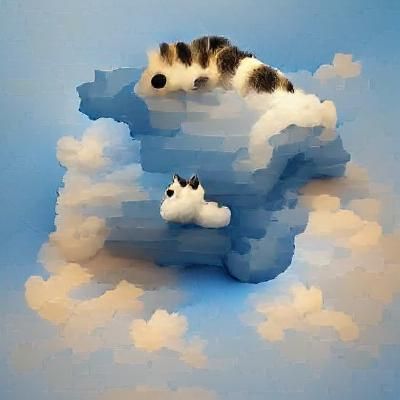 Cloud Cat: A Whimsical Sky Creature