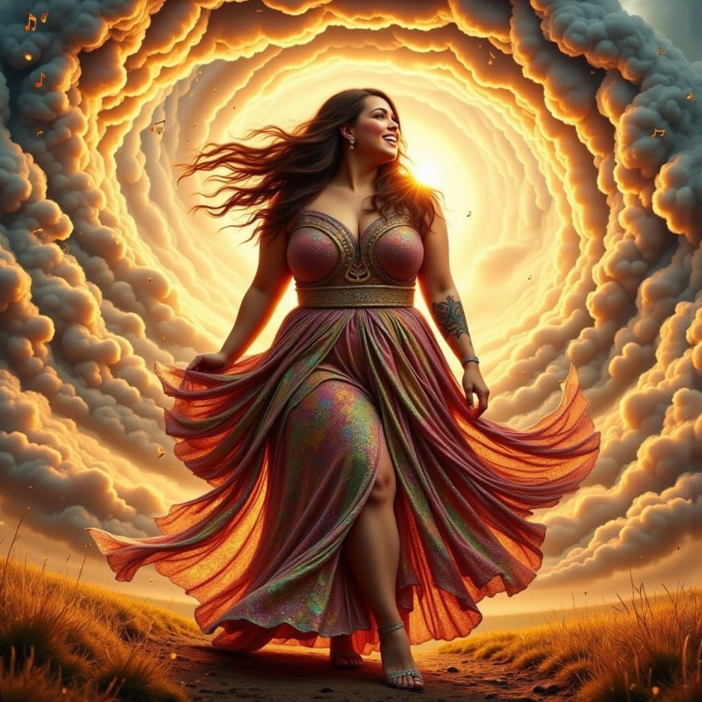 Vibrant Dreamscapes in Hyper-Photorealistic Style