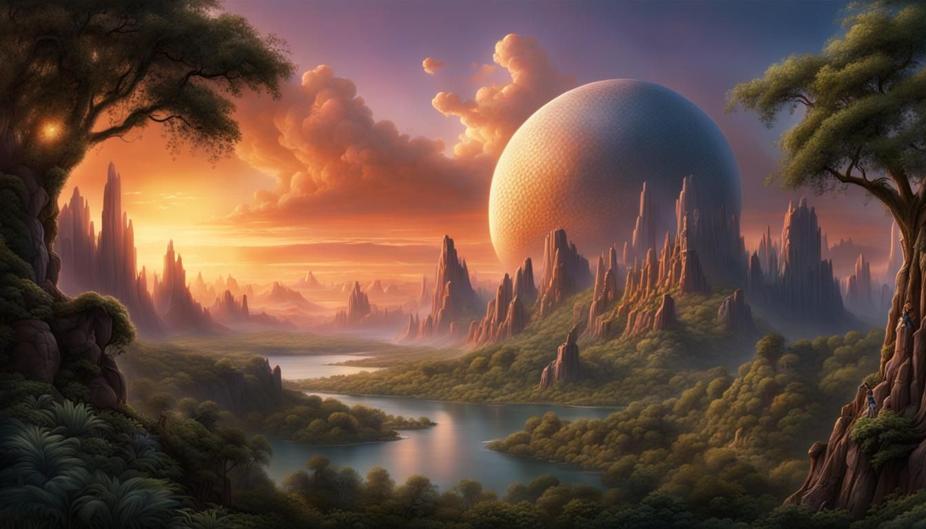 Disney's Dawn of Creation: Matte Painting