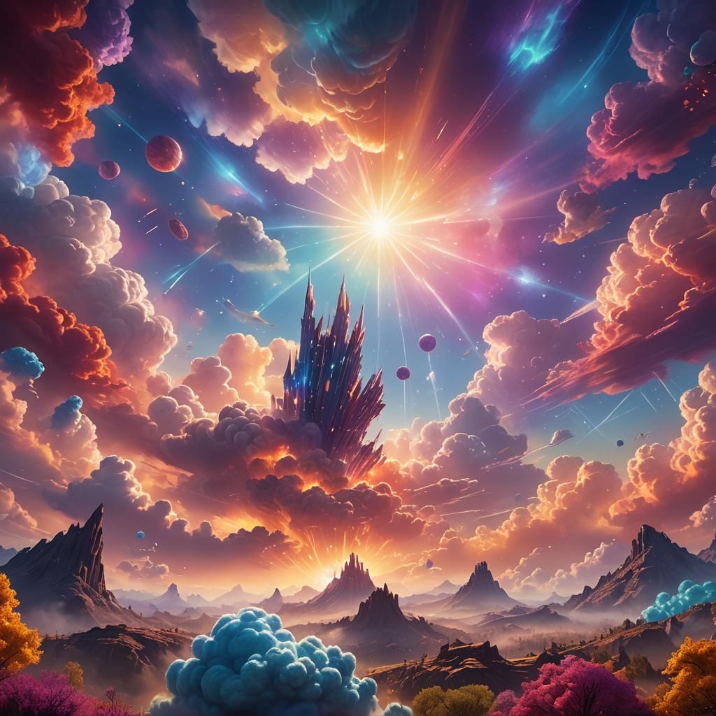 Majestic Dream World Concept Art in 3D