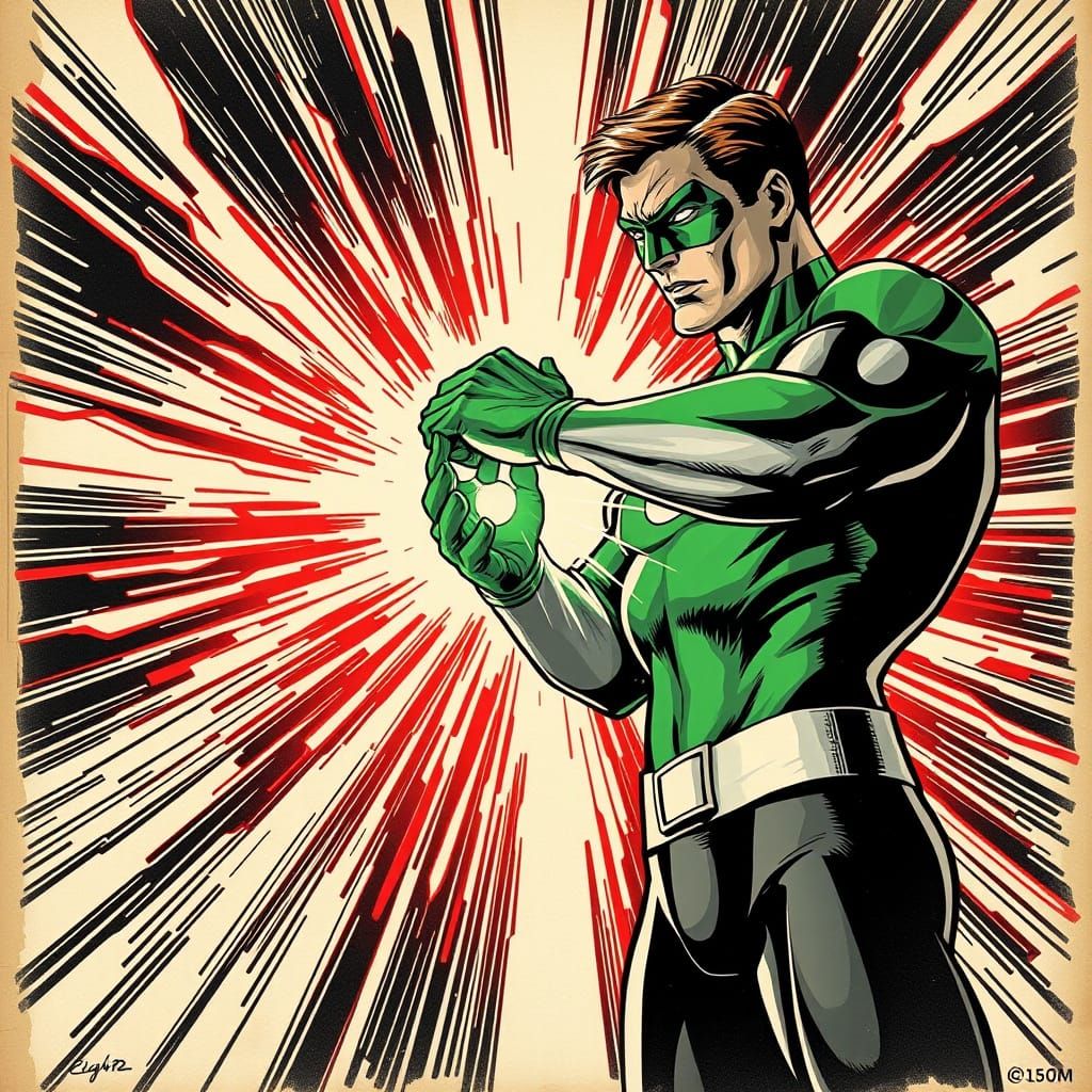 Green Lantern Cosmic Shockwave Concept Art