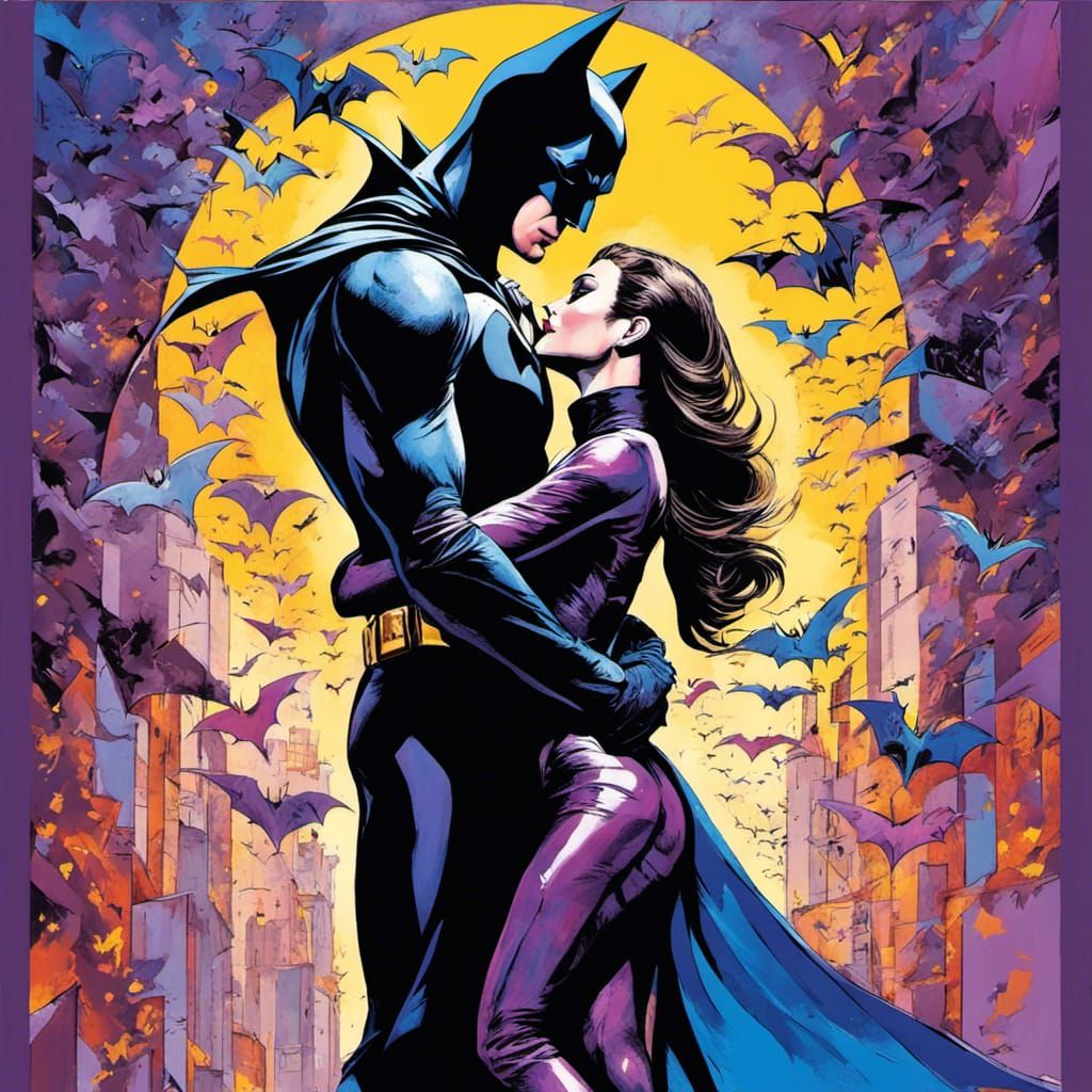 Batman and Catwoman… the Love Story Continues ❤️