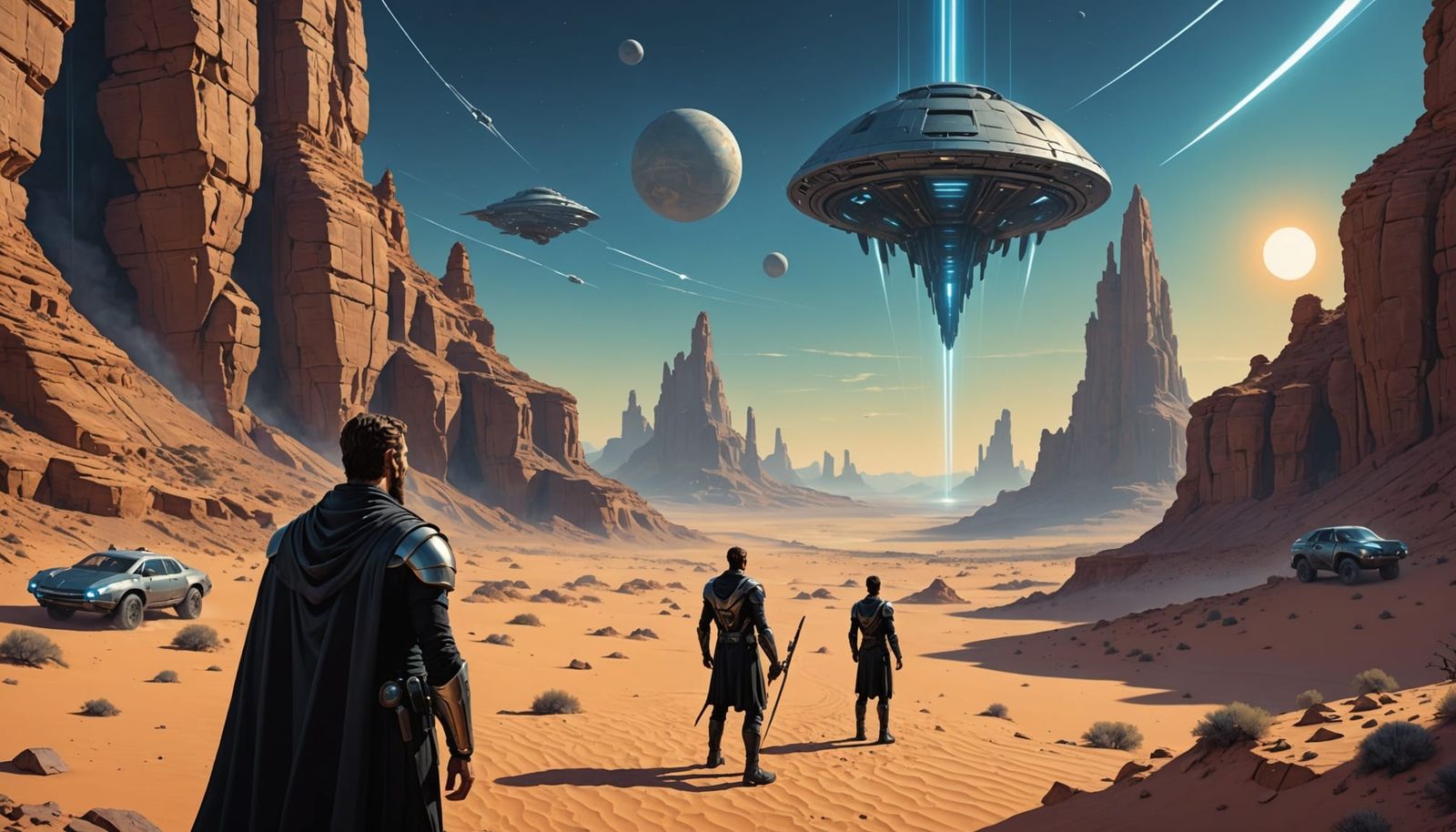 Sci-Fi Jason of the Argonauts on Alien Planet