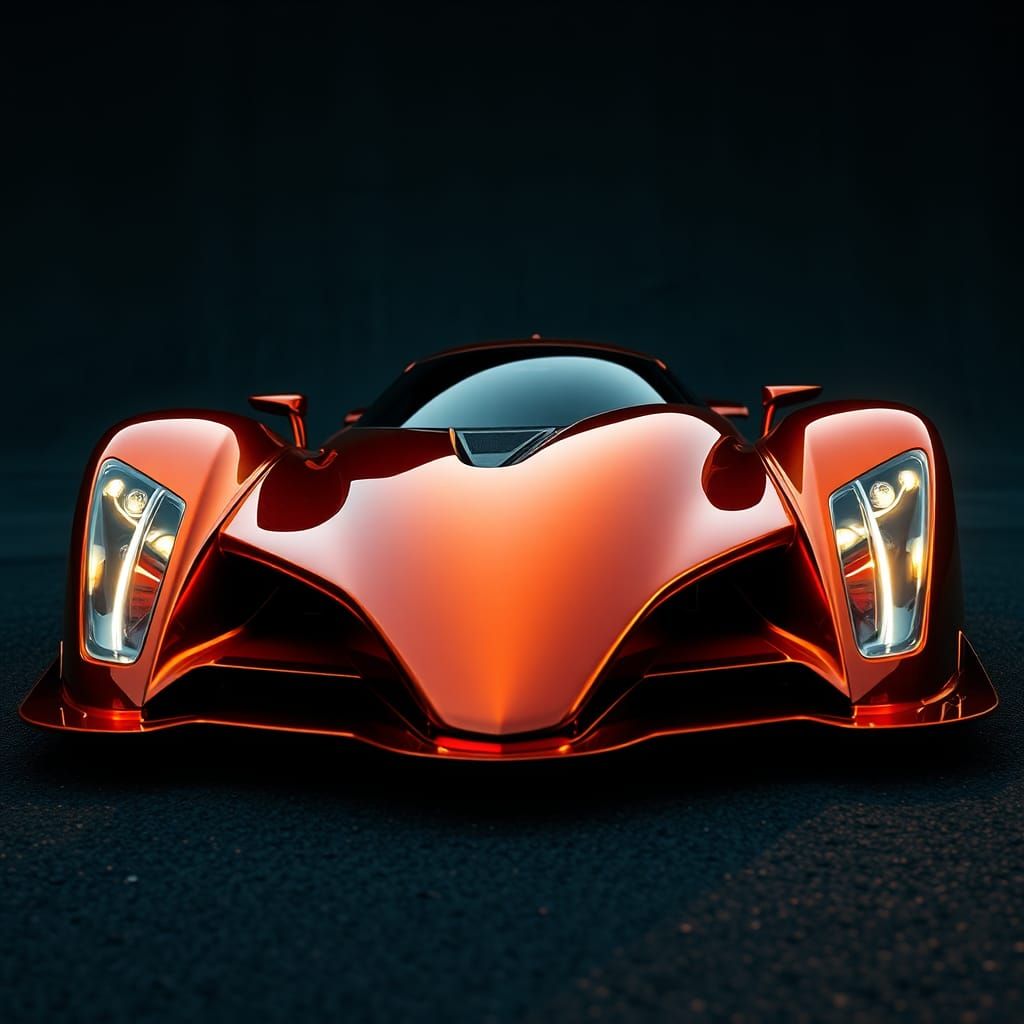 a highly detailed, high-contrast, high dynamic range HDR photograph of a close-up shot of a sleek, low-angle view of a s...