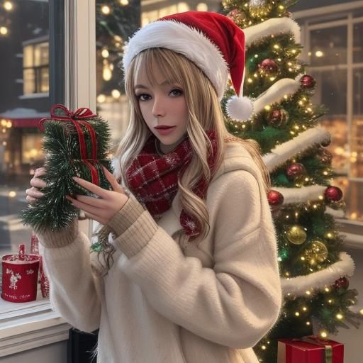 Sparkling Christmas Tinsel Holiday Decoration