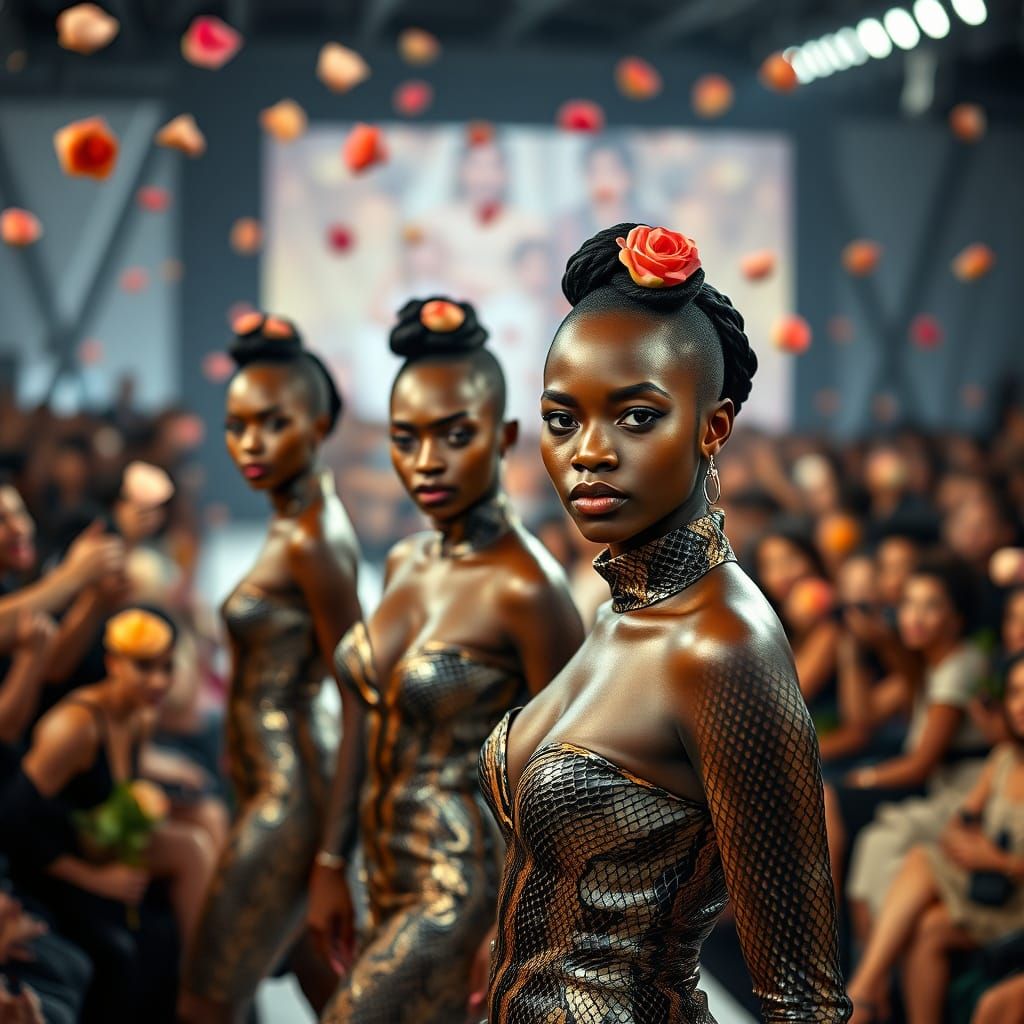 Snake Skin Fashion Icons Strike a Pose