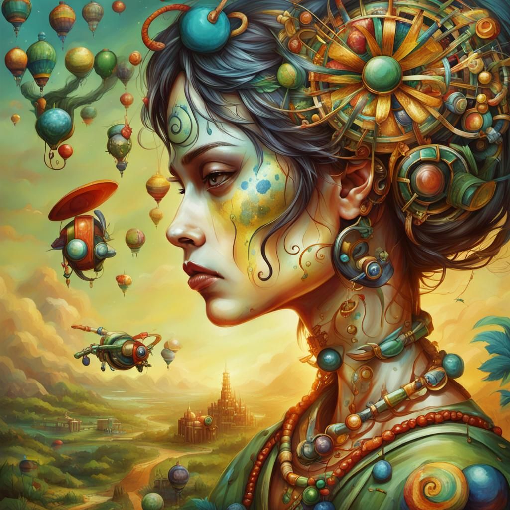 AI Interpretation of a Thought