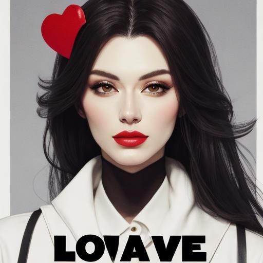 Abstract AI Image of Love