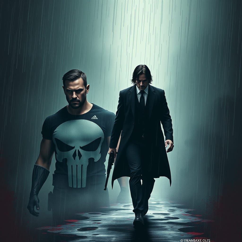 Punisher and John Wick: Avenging Antiheroes