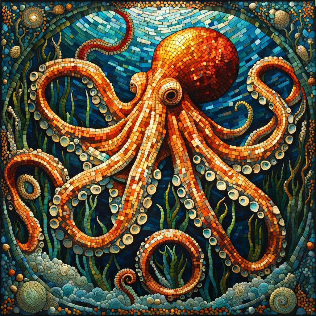 Mosaic Octopus
