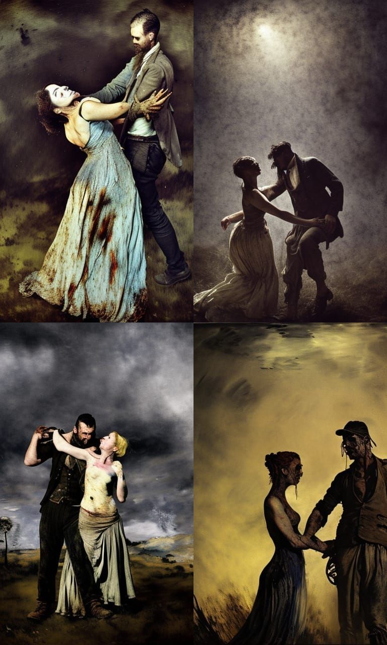 Post-Apocalyptic Dance in Bronzepunk Twilightcore Style