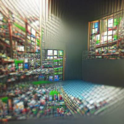 Eerie Backrooms: A Liminal Space