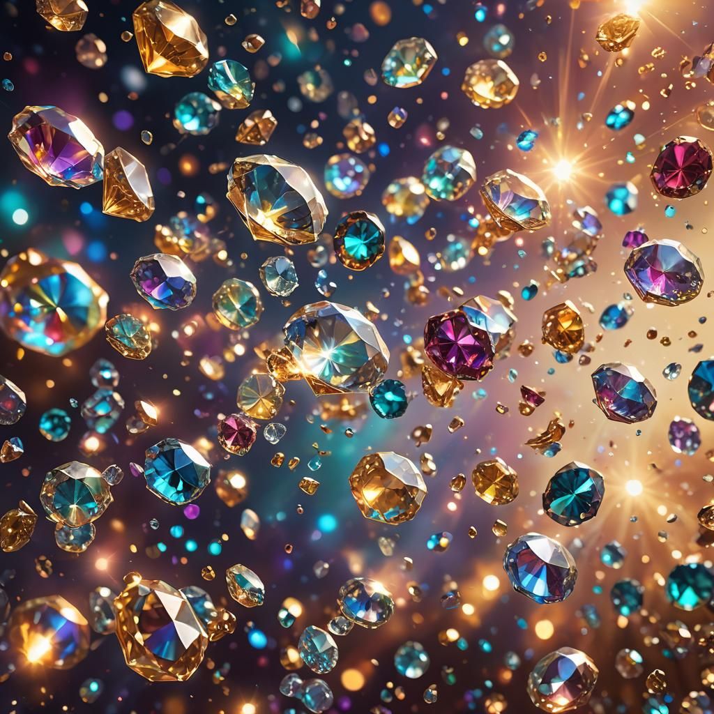 Radiant Diamonds of Inspiration in Concept Art