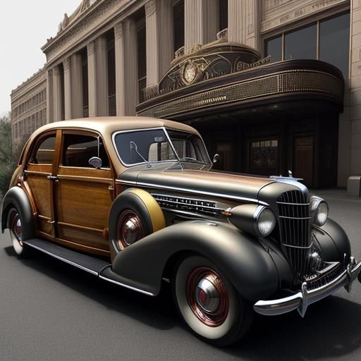 1938 Packard Woody at Washington Opera Theater