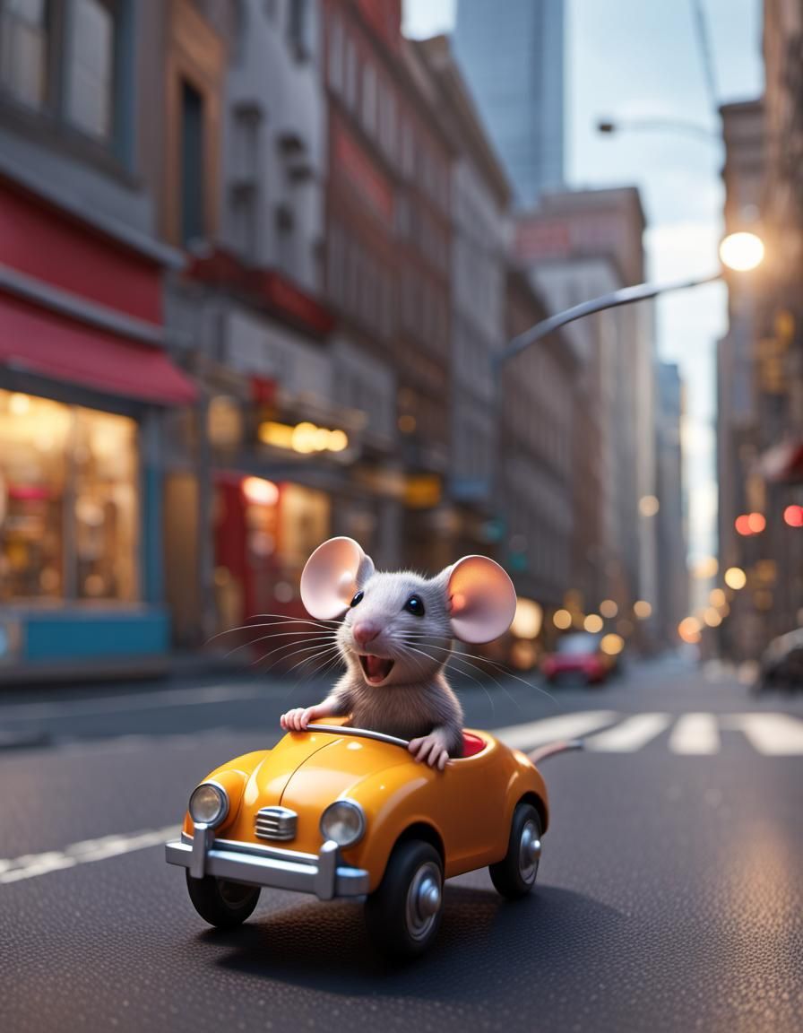 Mice in a car
