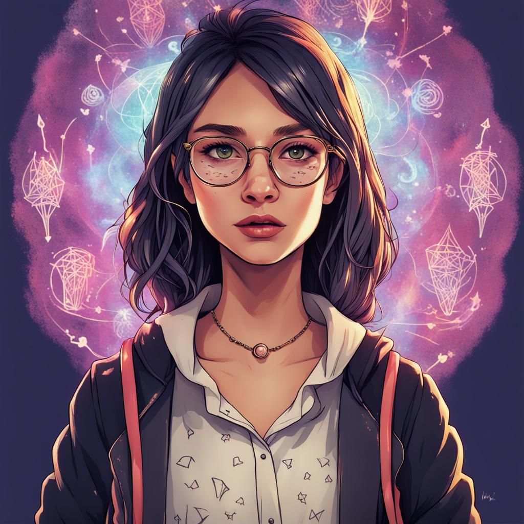 Half Human Half Magic Girl