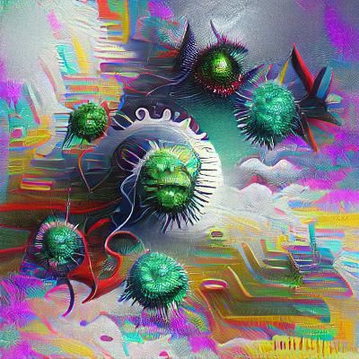 Surreal Viral Dreamscape, Trending on Artstation