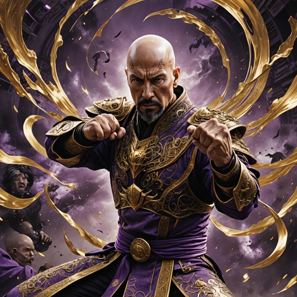 Lord Tyros: Energy Unleashed, a Matte Painting