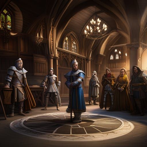 Medieval Characters, Knights of the Round Table