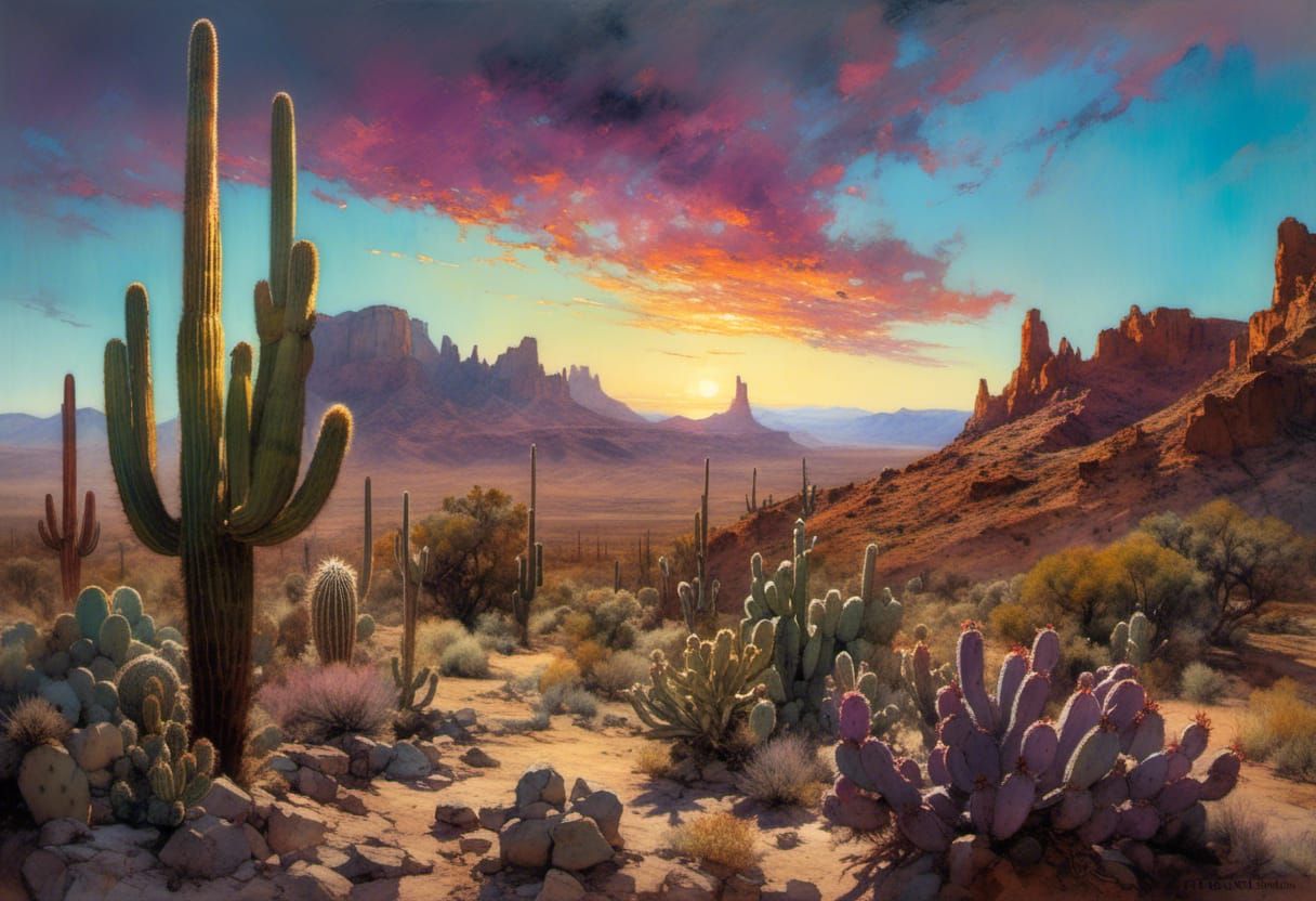 Arizona Saguaro Cactus